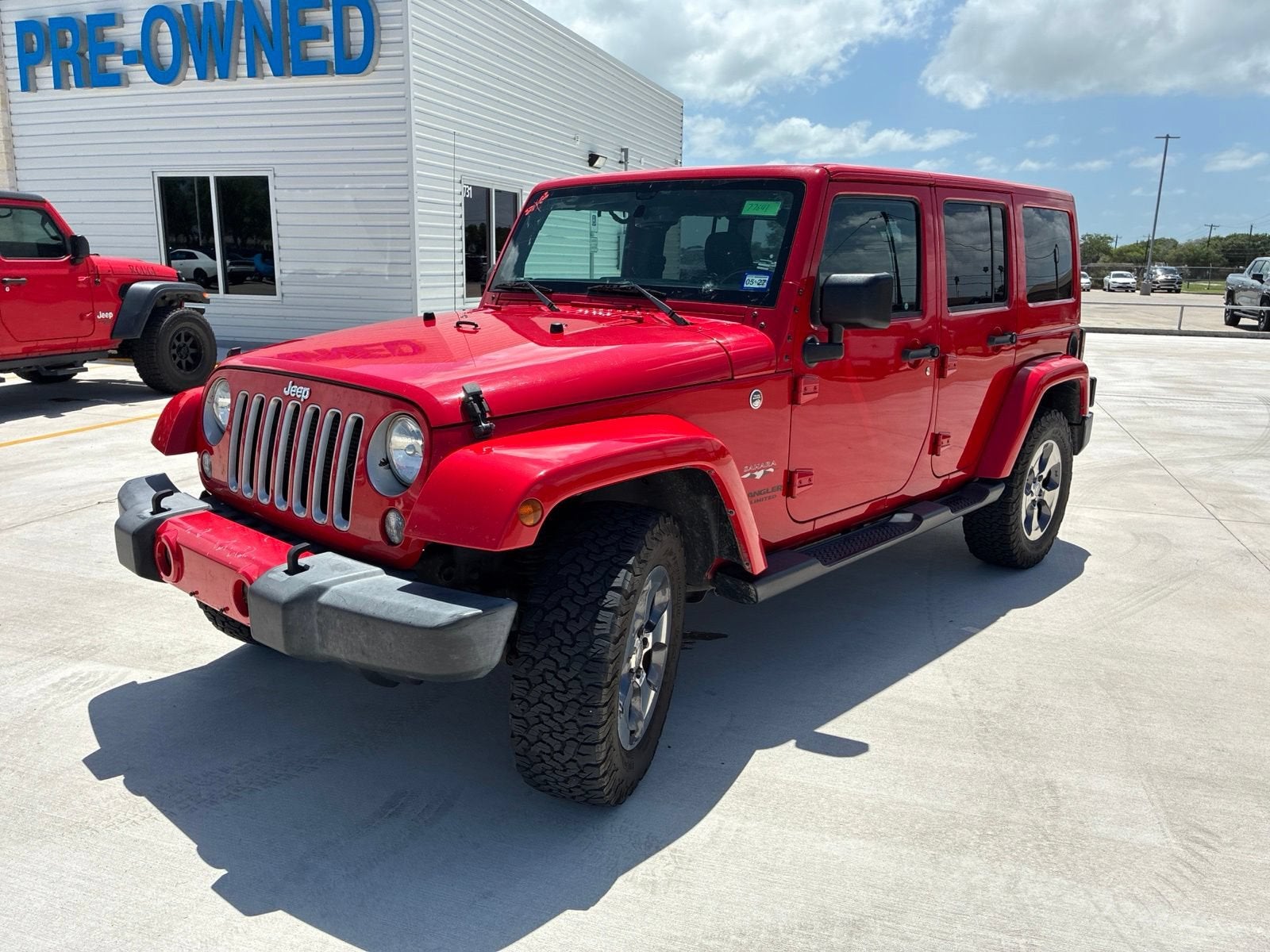 2016 Jeep Wrangler Unlimited Sahara