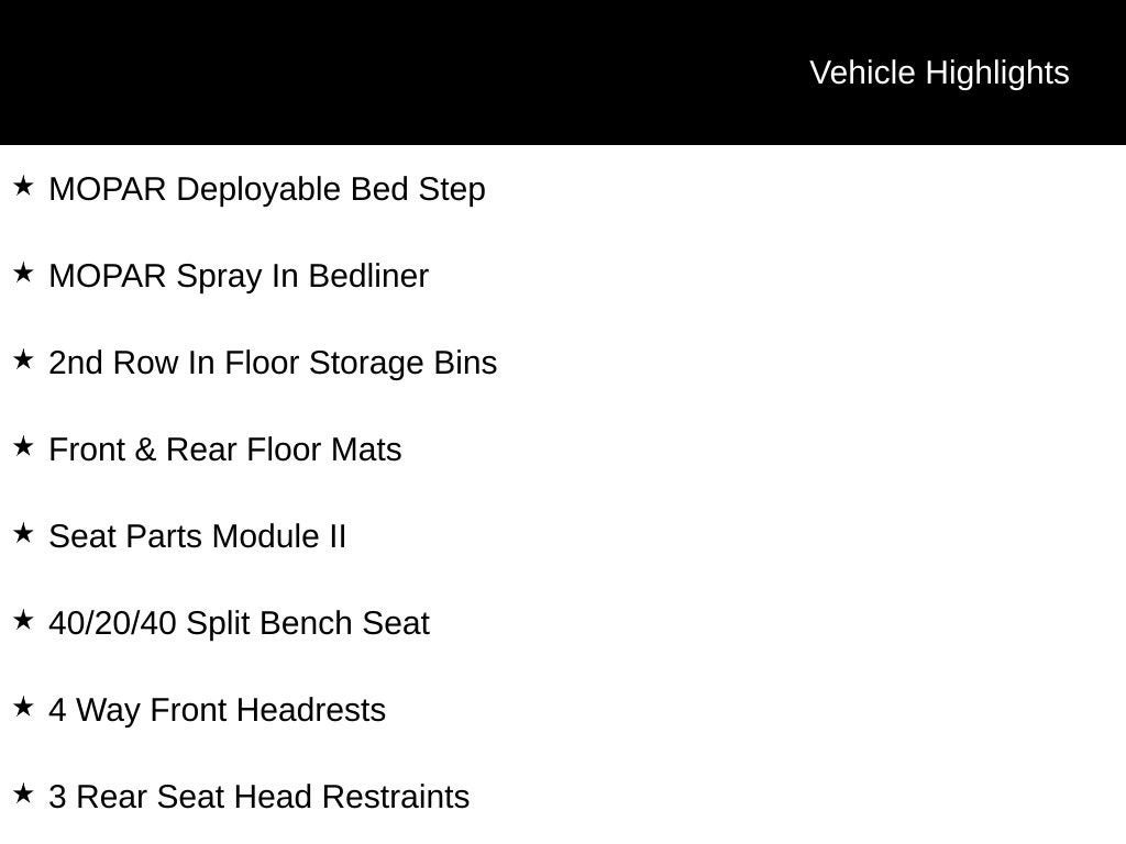 2025 RAM 1500 Tradesman