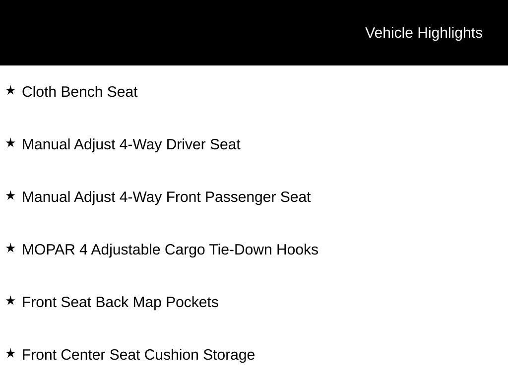 2025 RAM 1500 Tradesman