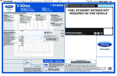 2023 Ford E-Series Cutaway Base