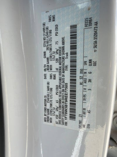 2024 Ford Super Duty F-350 SRW XL