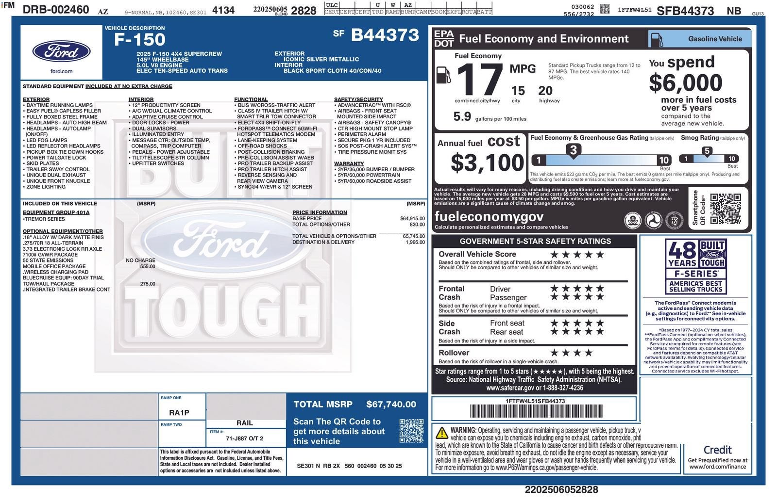 2025 Ford F-150 Tremor - Photo 54