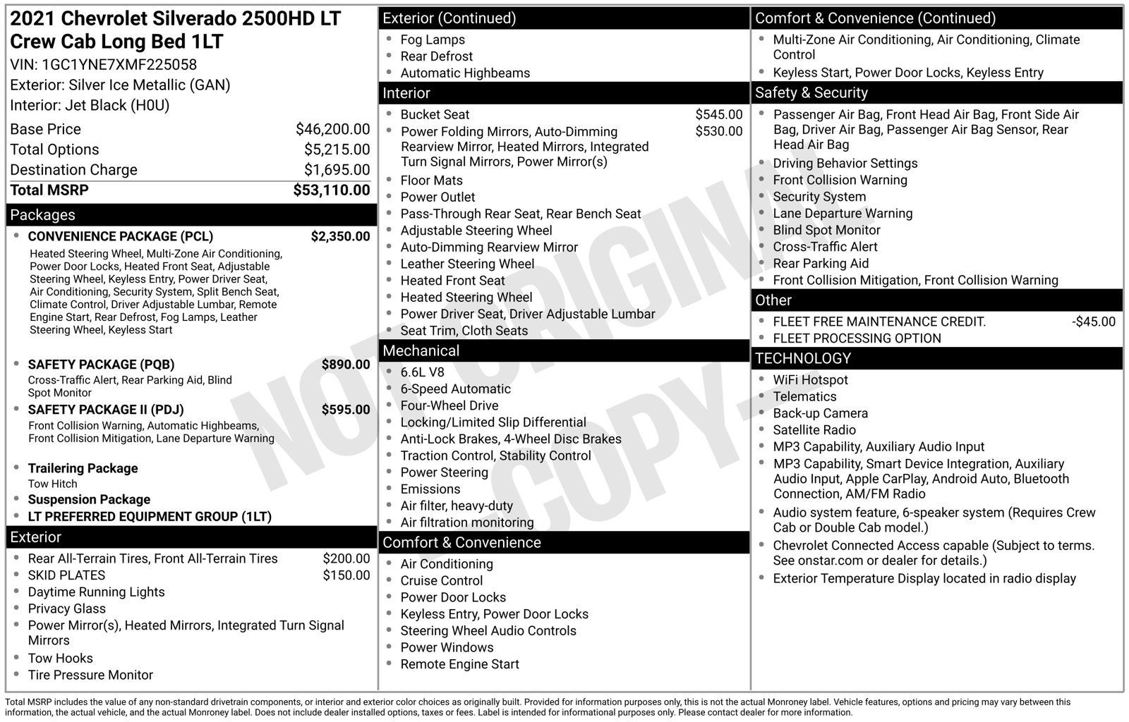 2021 Chevrolet Silverado 2500 HD LT