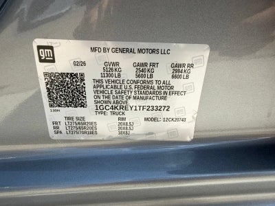 2026 Chevrolet Silverado 2500 HD High Country