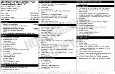 2024 Chevrolet Colorado WT