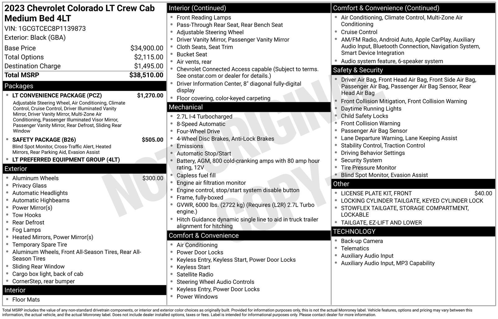 2023 Chevrolet Colorado LT