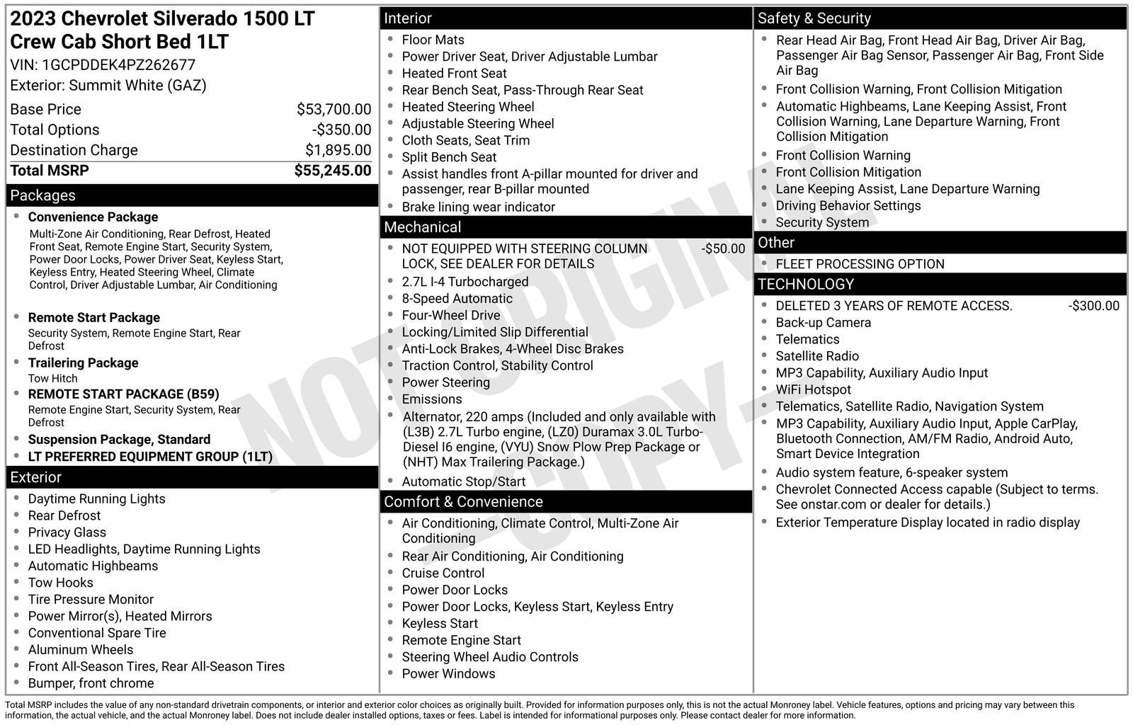 2023 Chevrolet Silverado 1500 LT