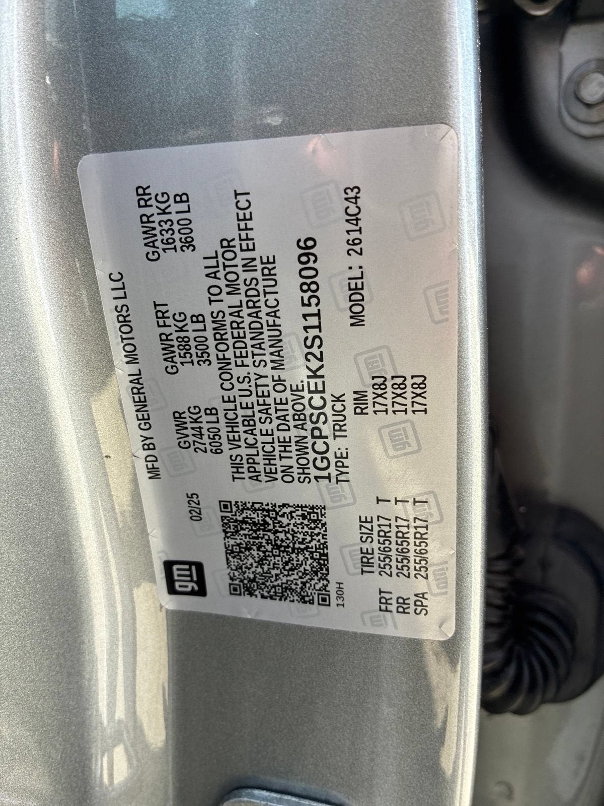 2025 Chevrolet Colorado WT/LT
