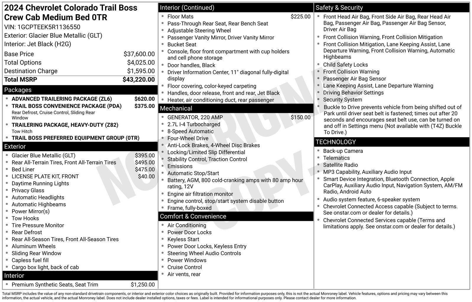 2024 Chevrolet Colorado Trail Boss