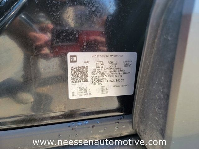 2022 GMC Acadia SLE