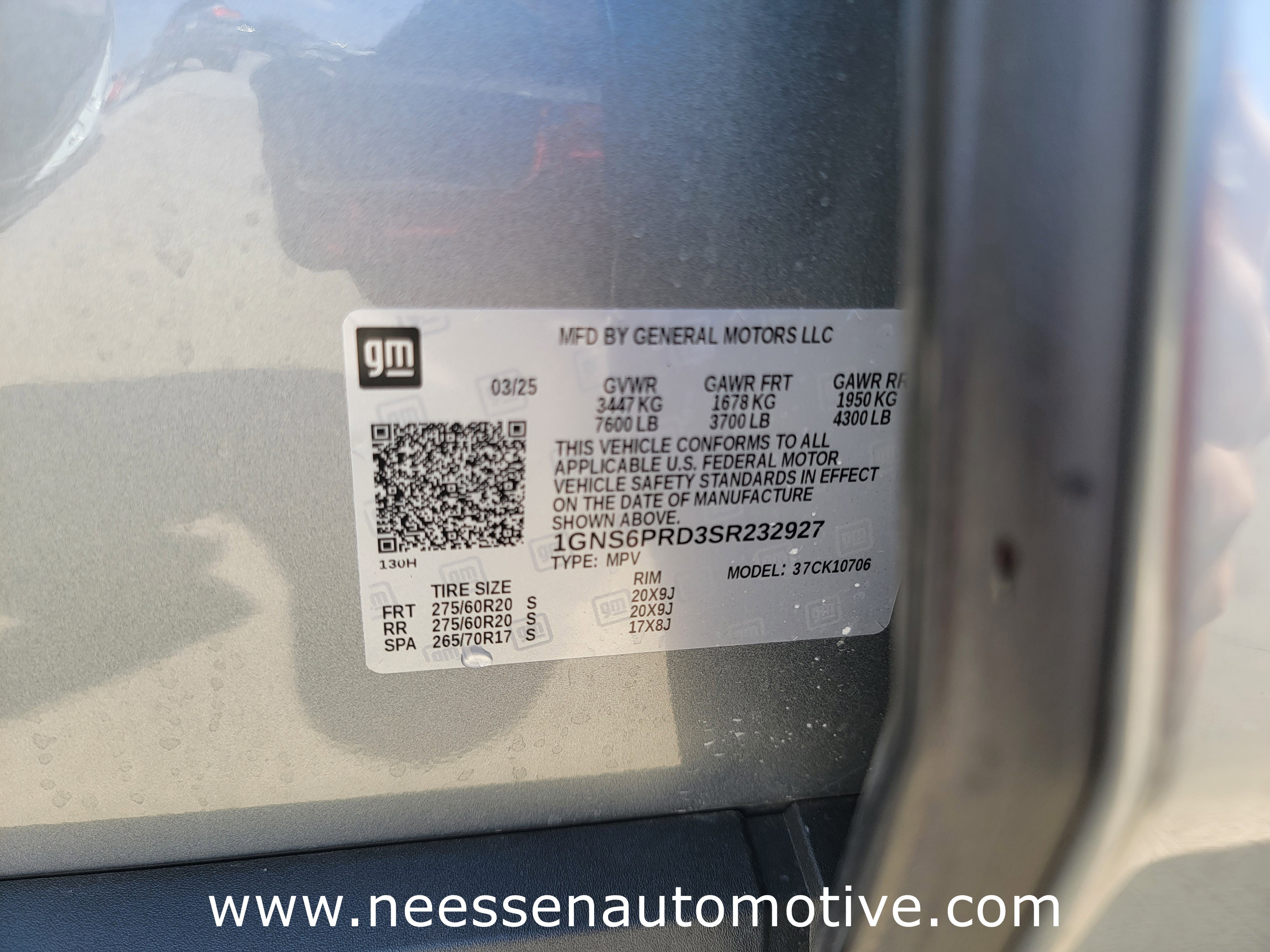 2025 Chevrolet Tahoe Z71