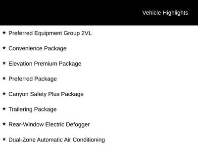 2023 GMC Canyon Elevation