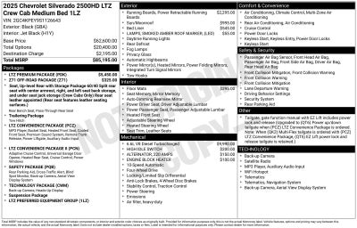 2025 Chevrolet Silverado 2500 HD LTZ