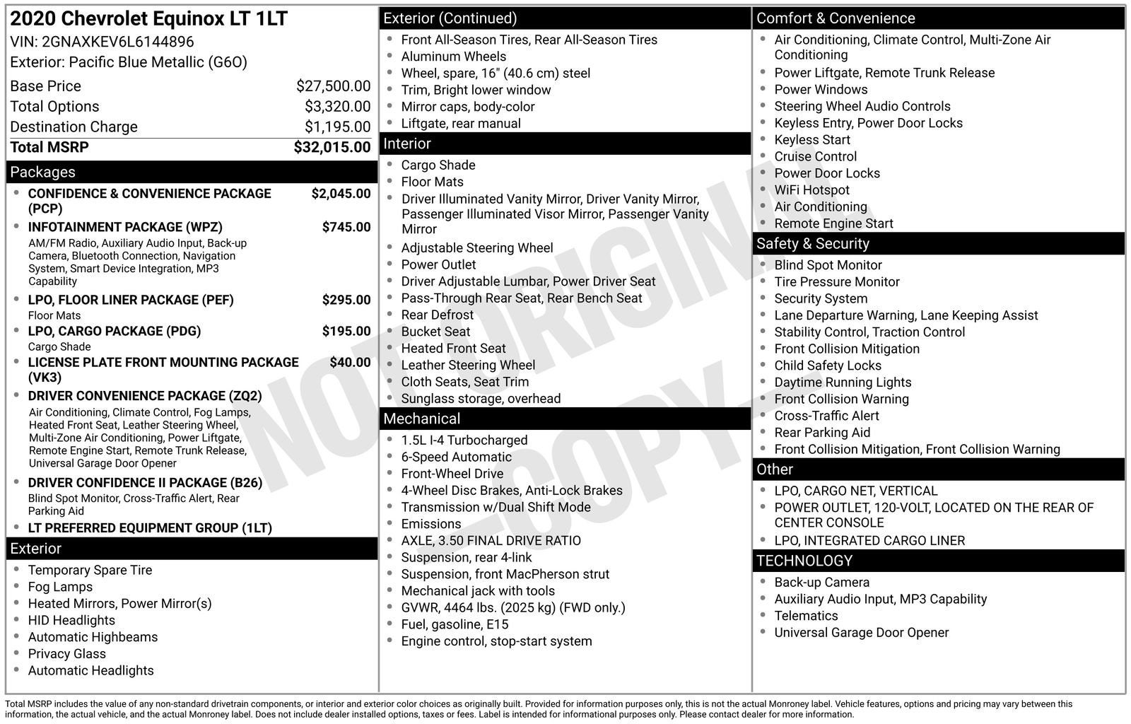 2020 Chevrolet Equinox LT