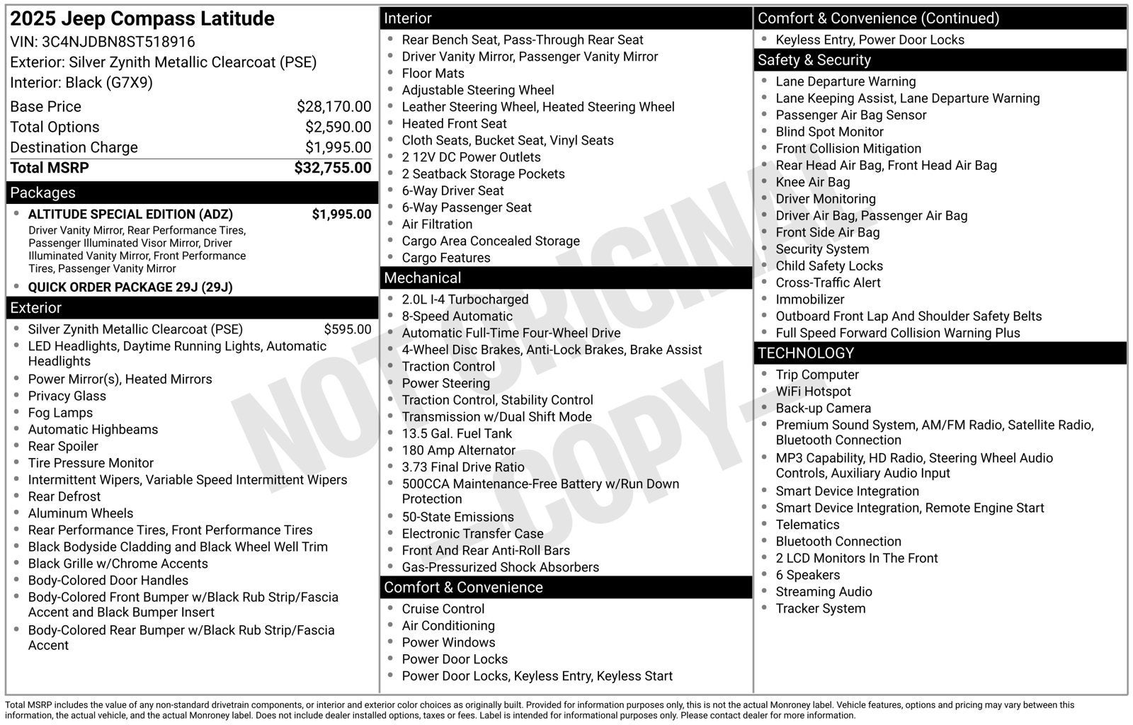 2025 Jeep Compass Latitude