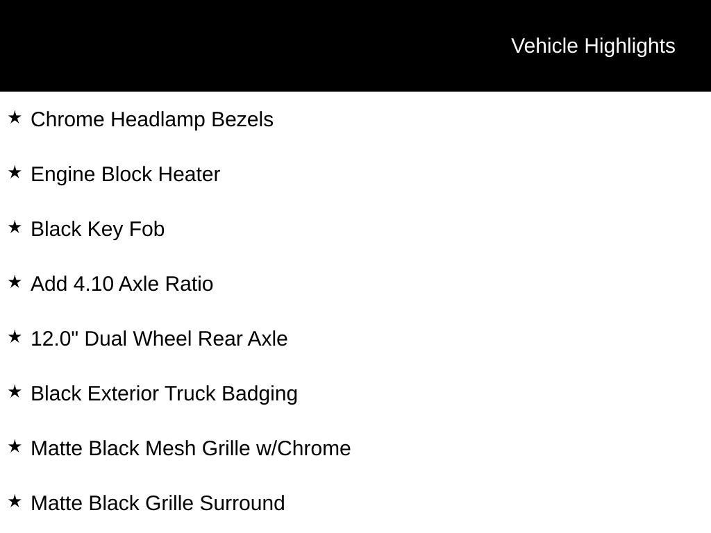 2024 RAM 3500 Chassis Cab Tradesman