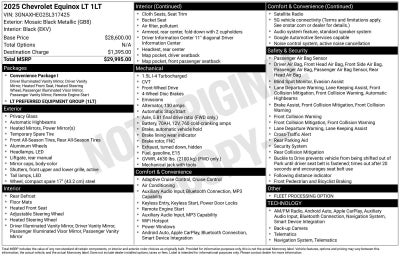 2025 Chevrolet Equinox LT