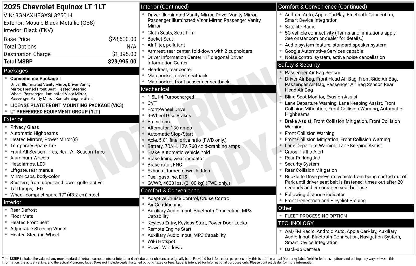 2025 Chevrolet Equinox LT