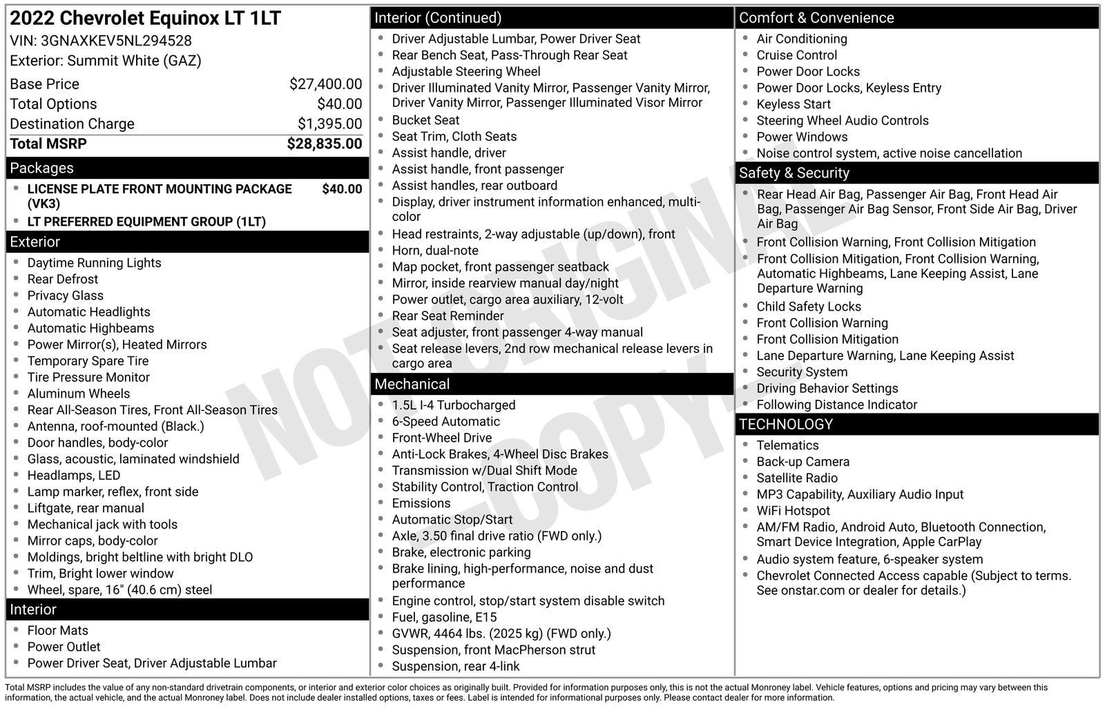 2022 Chevrolet Equinox LT