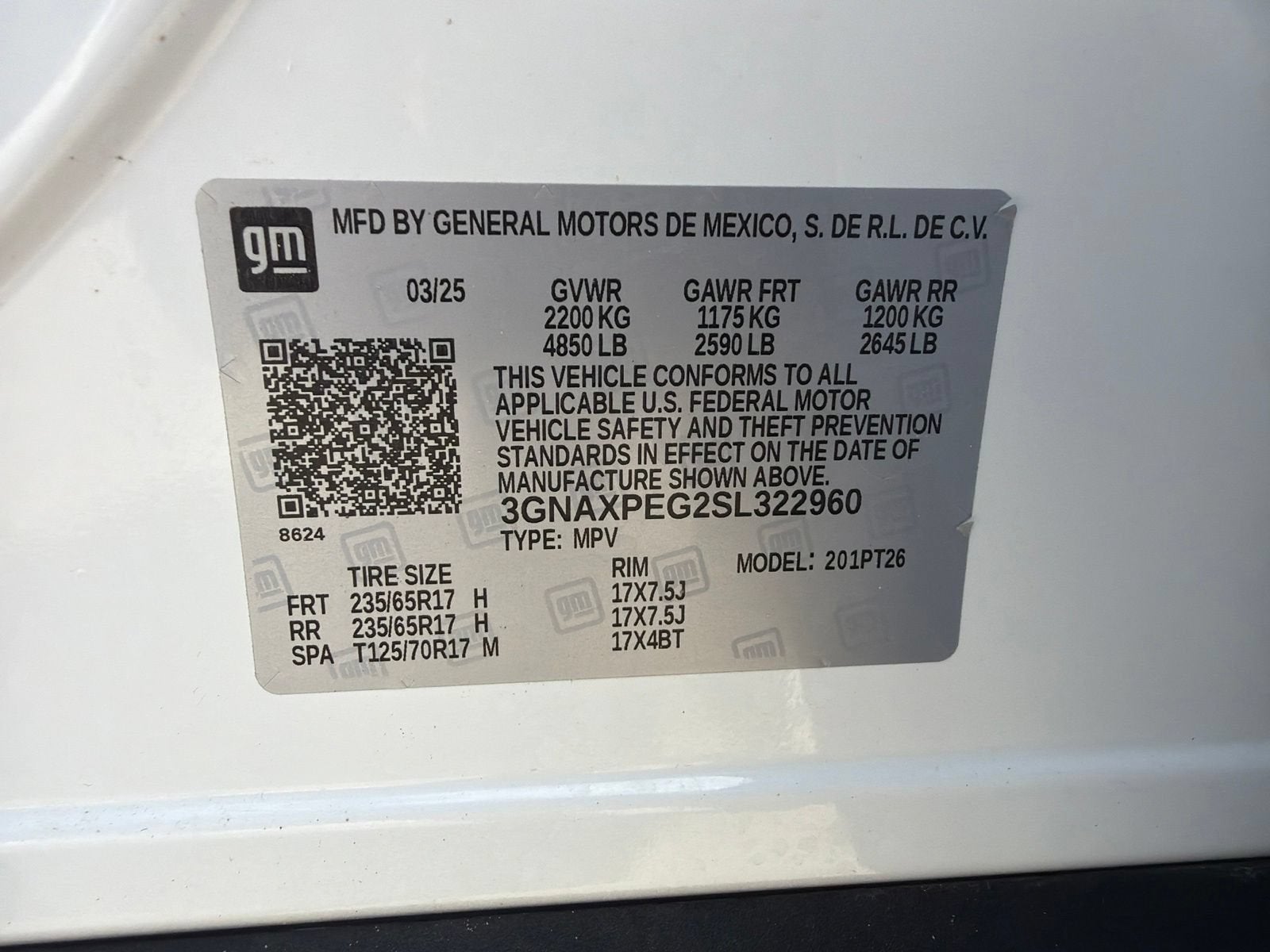 2025 Chevrolet Equinox LT