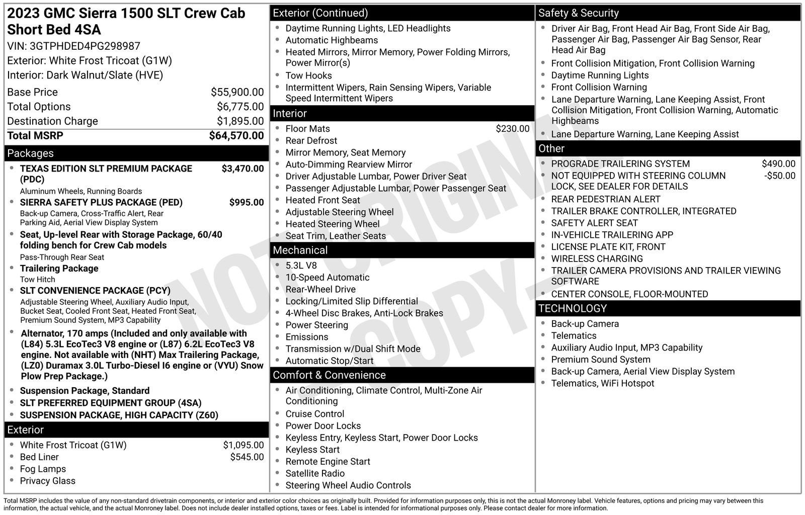 2023 GMC Sierra 1500 SLT