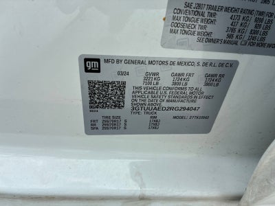 2024 GMC Sierra 1500 Pro