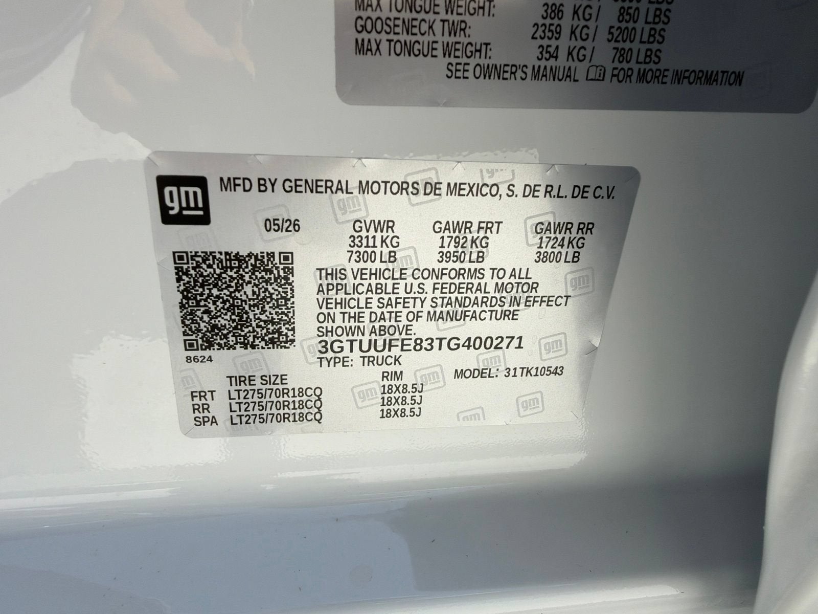 2026 GMC Sierra 1500 AT4X