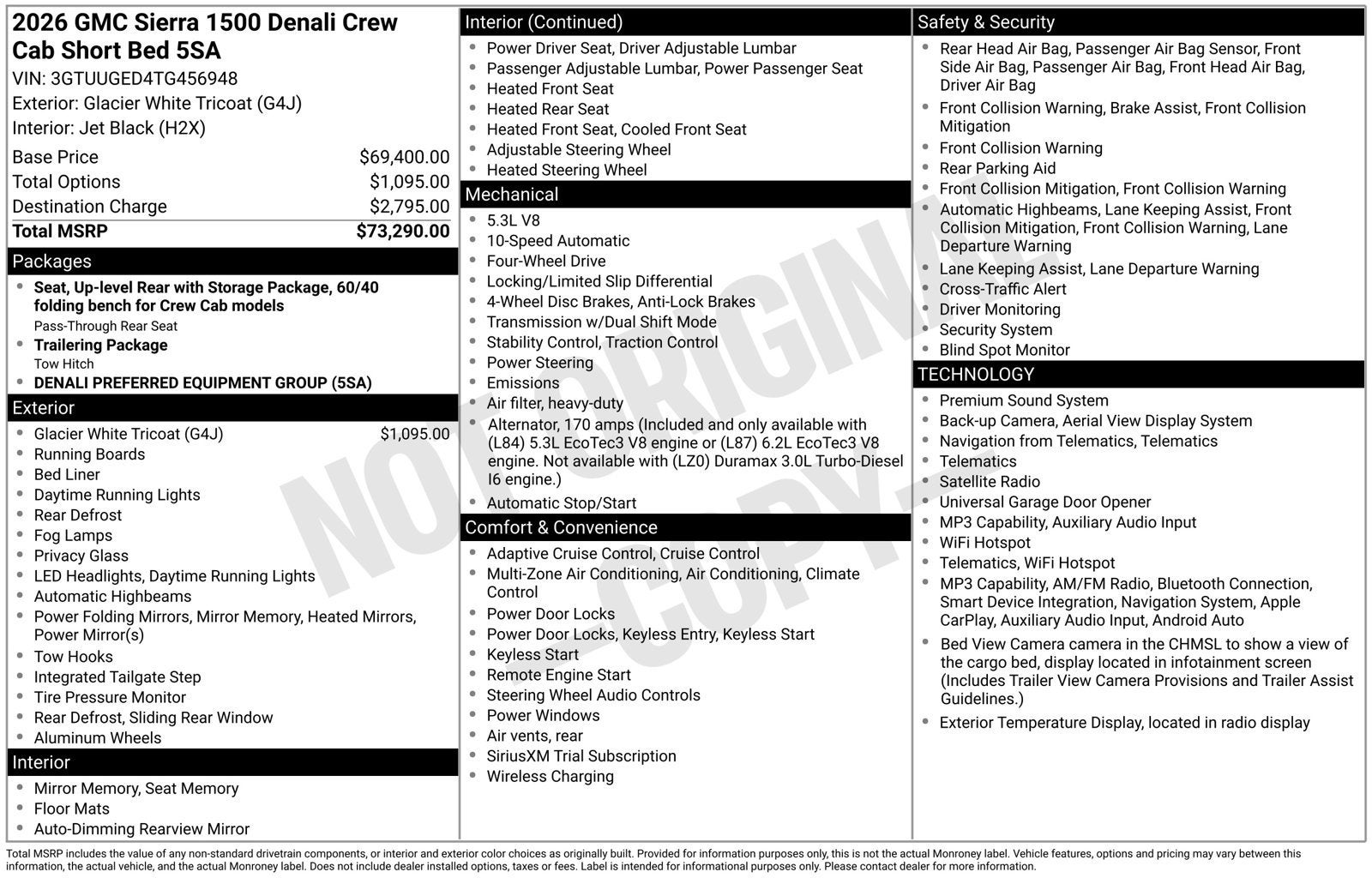2026 GMC Sierra 1500 Denali