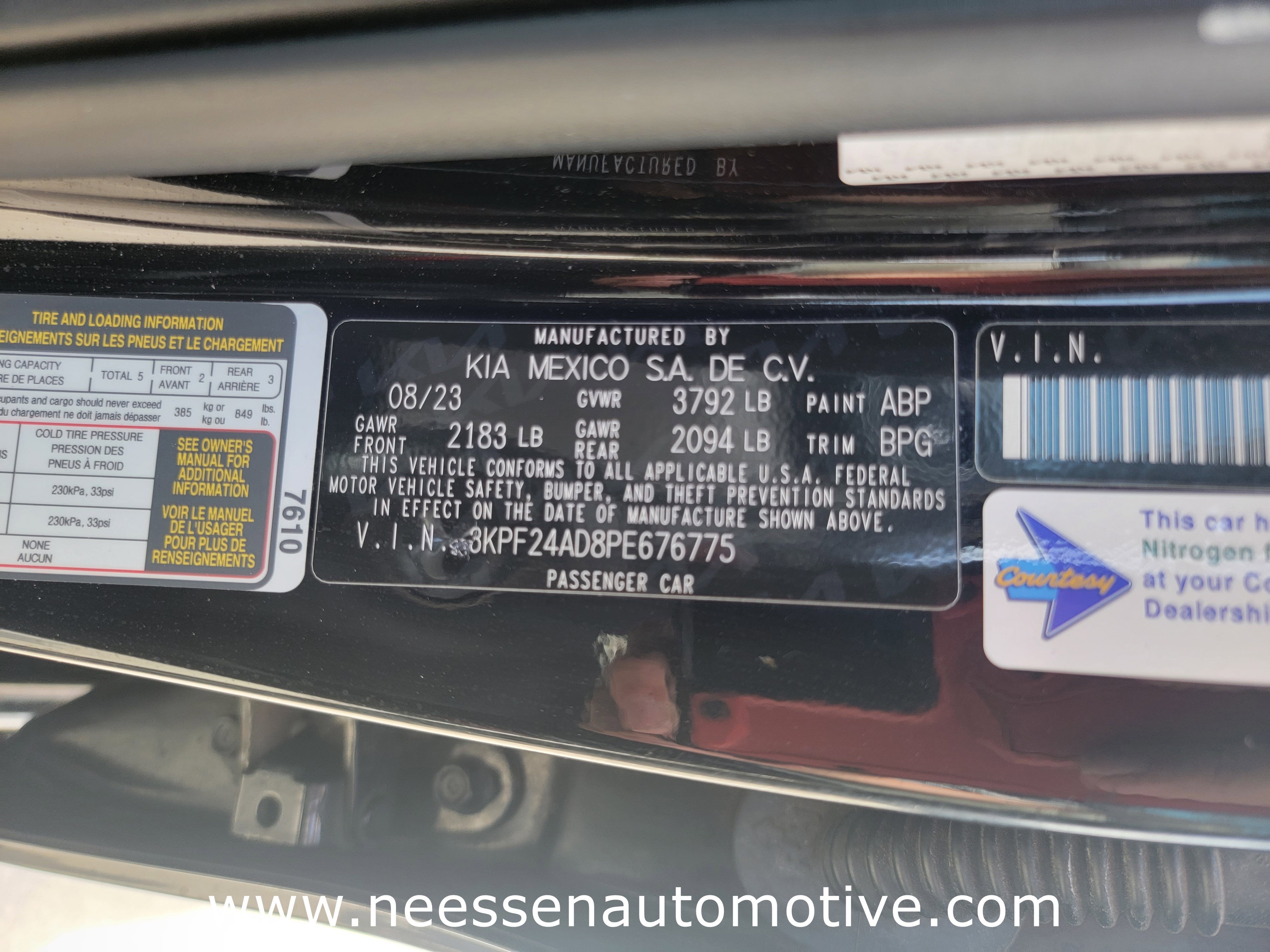 2023 Kia Forte LXS