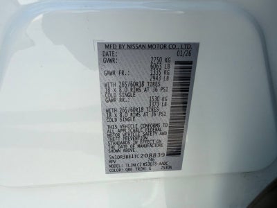 2026 Nissan Pathfinder Rock Creek