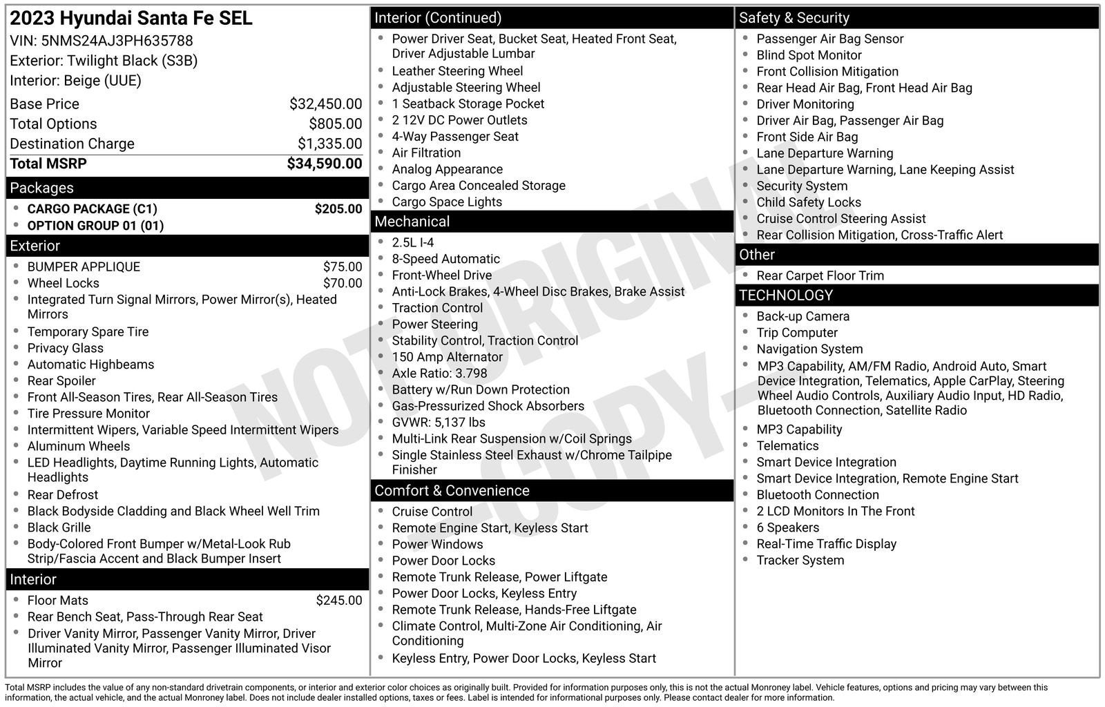 2023 Hyundai Santa Fe SEL