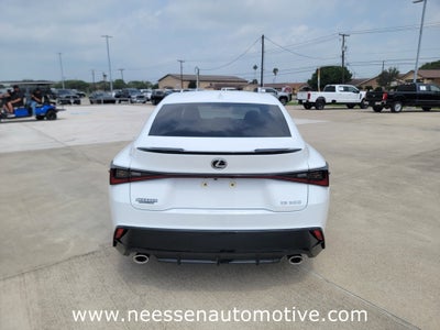 2025 Lexus IS IS 350 F SPORT Design