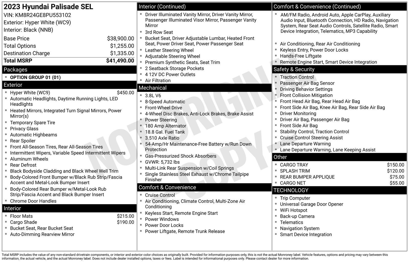 2023 Hyundai Palisade SEL