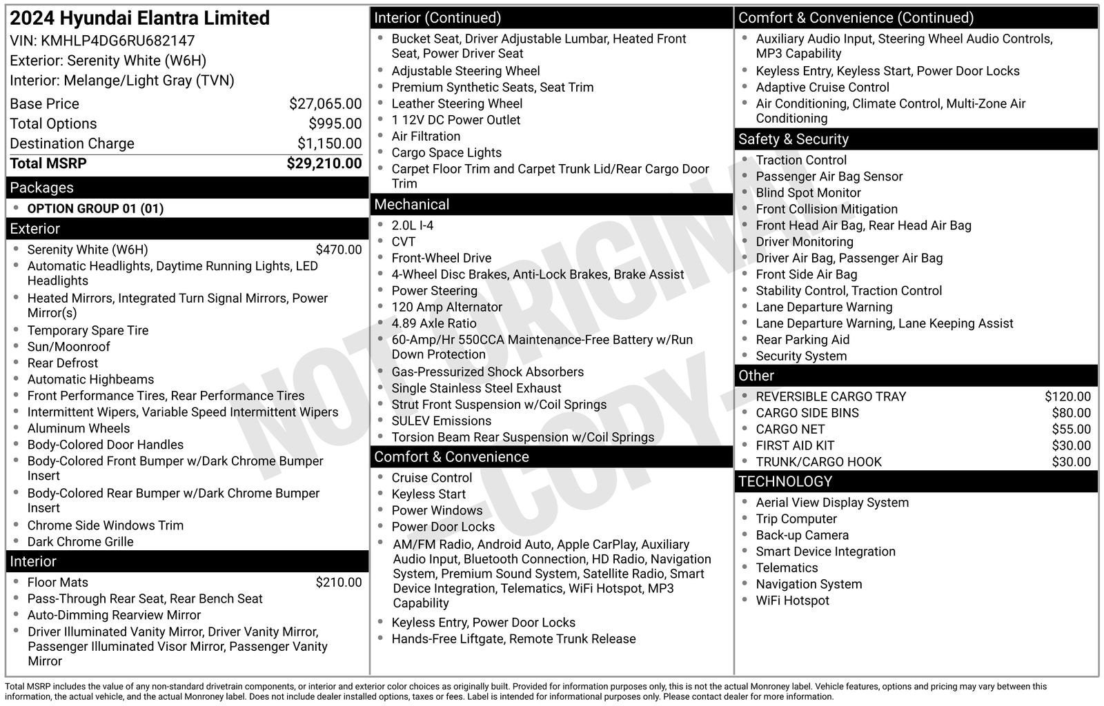 2024 Hyundai Elantra Limited