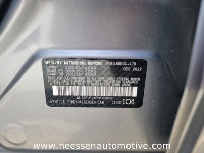 2023 Mitsubishi Mirage G4 ES