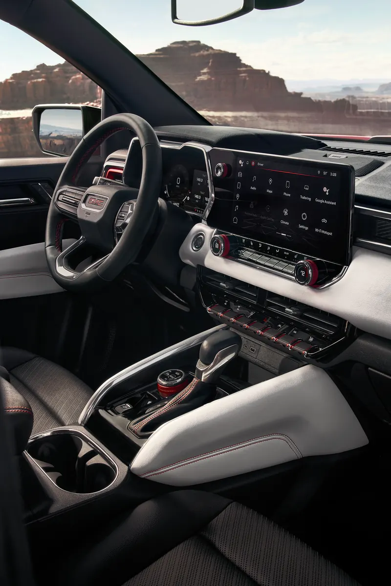 2026 GMC Canyon infotainment system at Neessen GMC in Kingsville TX