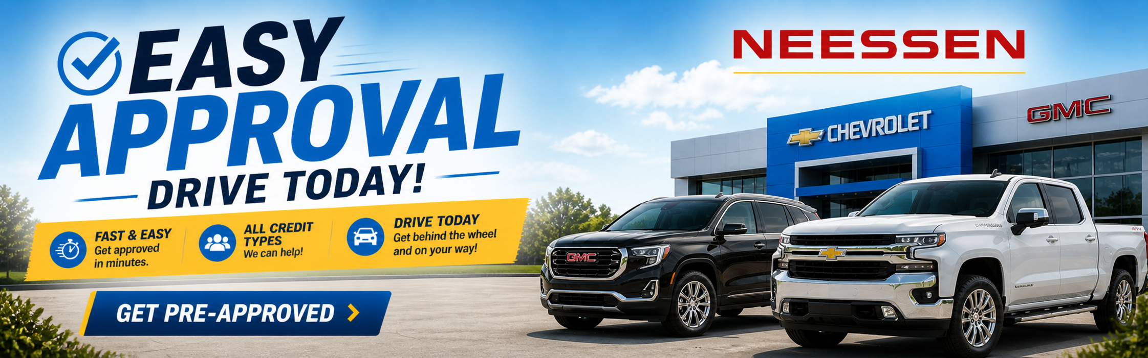 EASY APPROVAL DRIVE TODAY!